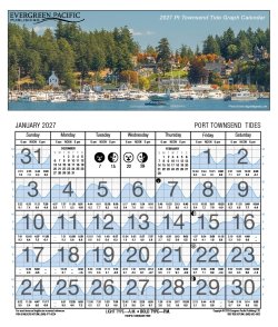 2027 Port Townsend / San Juan Islands Tide Calendar