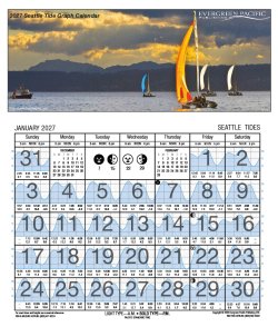 2027 Seattle Tide Calendar